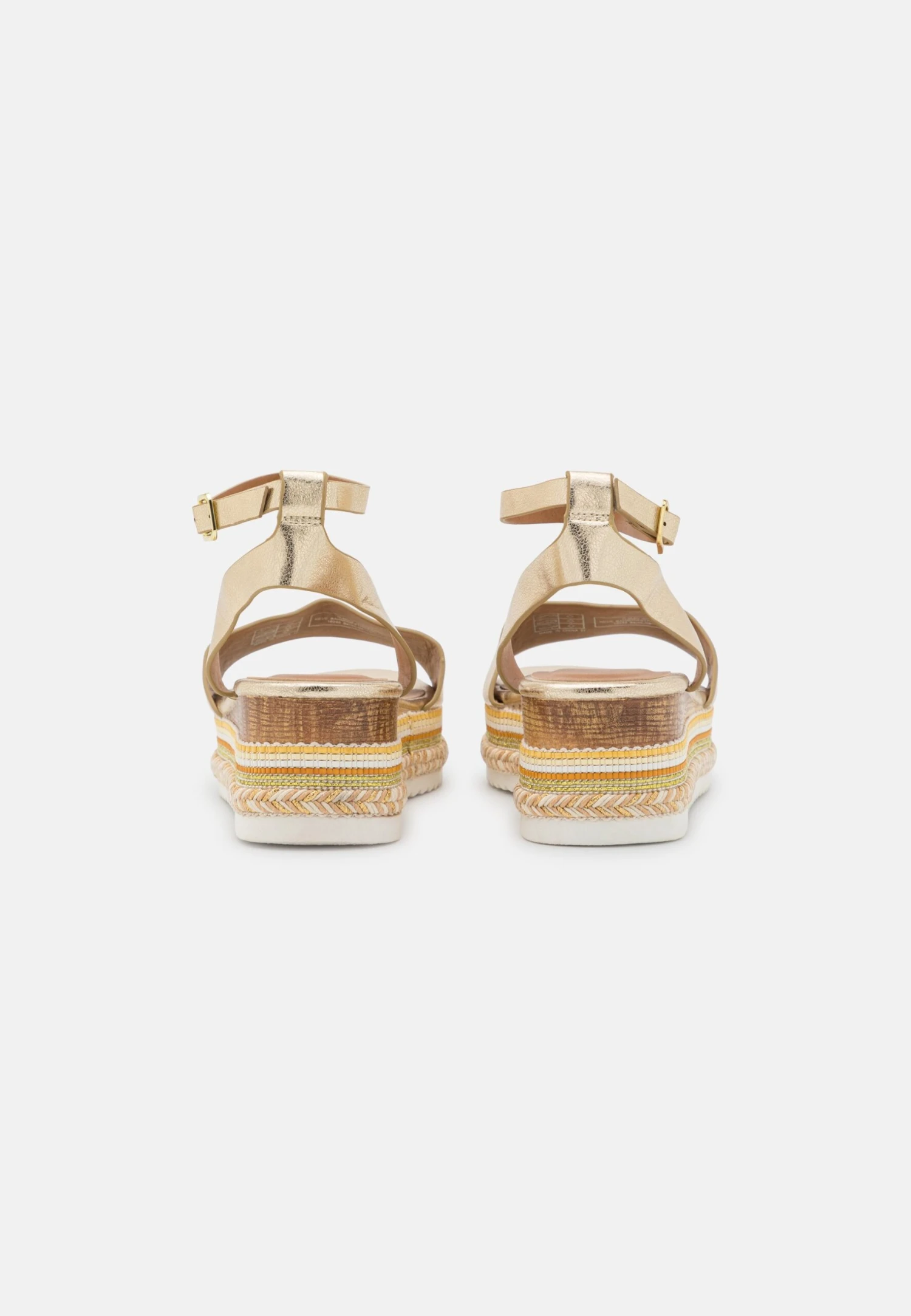 Anna Field Sandalen Met Plateauzool - Gold 6 Anna Field Sandalen Met Plateauzool - Gold - Afbeelding 4