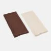 Anna Field 2 Pack - Hoofdbedekking - Off-White/Brown -Trendy Verkoop e03b893179e5442bbc137d1ec128a80d