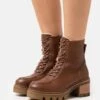 Anna Field Leather Winter Bootie - Snowboots- Cognac -Trendy Verkoop e8e13b468f73480a932084fe2dc5115d