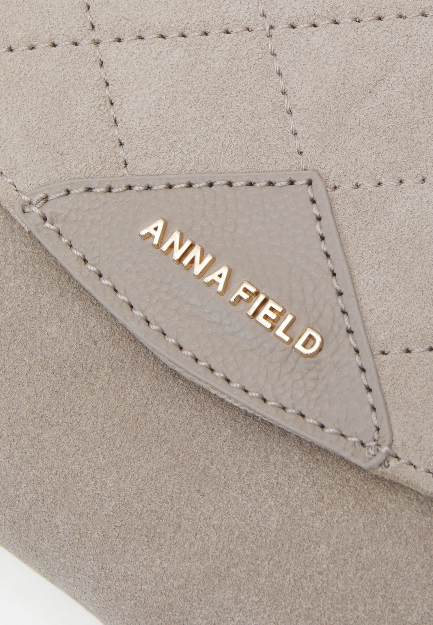 Anna Field Leather - Clutch - Taupe 7 Anna Field Leather - Clutch - Taupe - Afbeelding 5