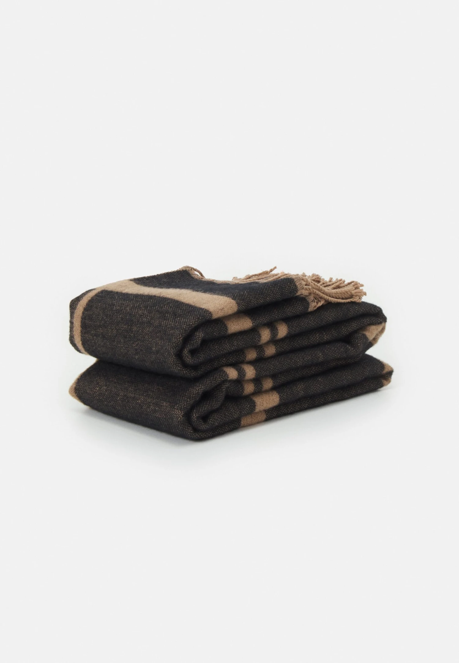 Anna Field Sjaal - Camel/Black 4 Anna Field Sjaal - Camel/Black - Afbeelding 2