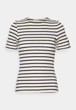 T-Shirt Print - Dark Blue White -Trendy Verkoop f39b89ea3da5427d9d06ab1d67c15277