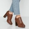 Anna Field Comfort - Enkellaarsjes Met Hoge Hak - Cognac -Trendy Verkoop f8cb32fd09b848f4a40bc3986a441fd5
