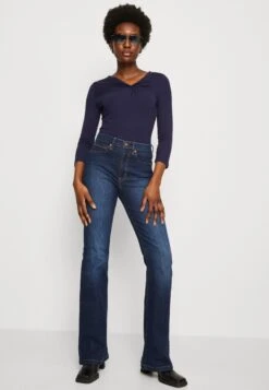 Anna Field Longsleeve - Dark Blue -Trendy Verkoop ff4ddbd28d69454f87fc8291761f9f01